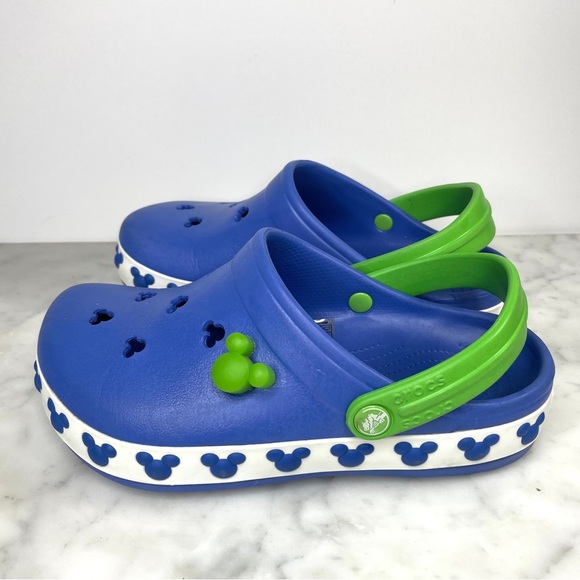Crocband Mickey II Clogs Kids Youth Sz J3 - Picture 2 of 8